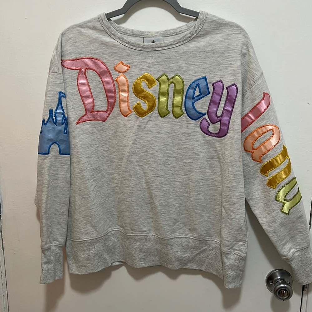 Gray Disney parks sweater